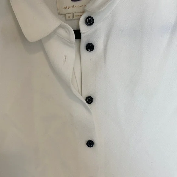 Kate Spade White Dress with Black Accents - Picture 5 of 15